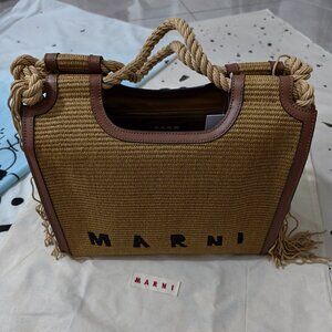 Marni Woven Tote Bag